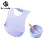 Load image into Gallery viewer, Silicone Baby Feeding Set
