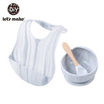Load image into Gallery viewer, Silicone Baby Feeding Set
