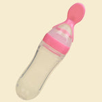 Load image into Gallery viewer, 90mL Silicone Feeding Bottle with Spoon
